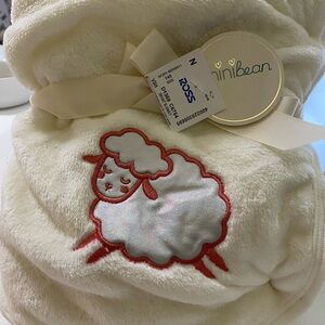 NWT Mini Bean Infant Fleece Baby Blanket